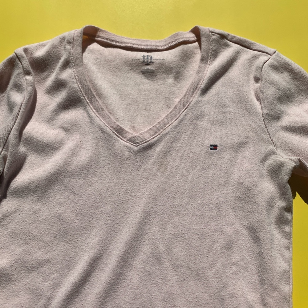 baby pink tommy hilfiger long sleeve